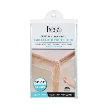 54X54 SQUARE 4G PVC TABLE CLOTH PROTECTOR