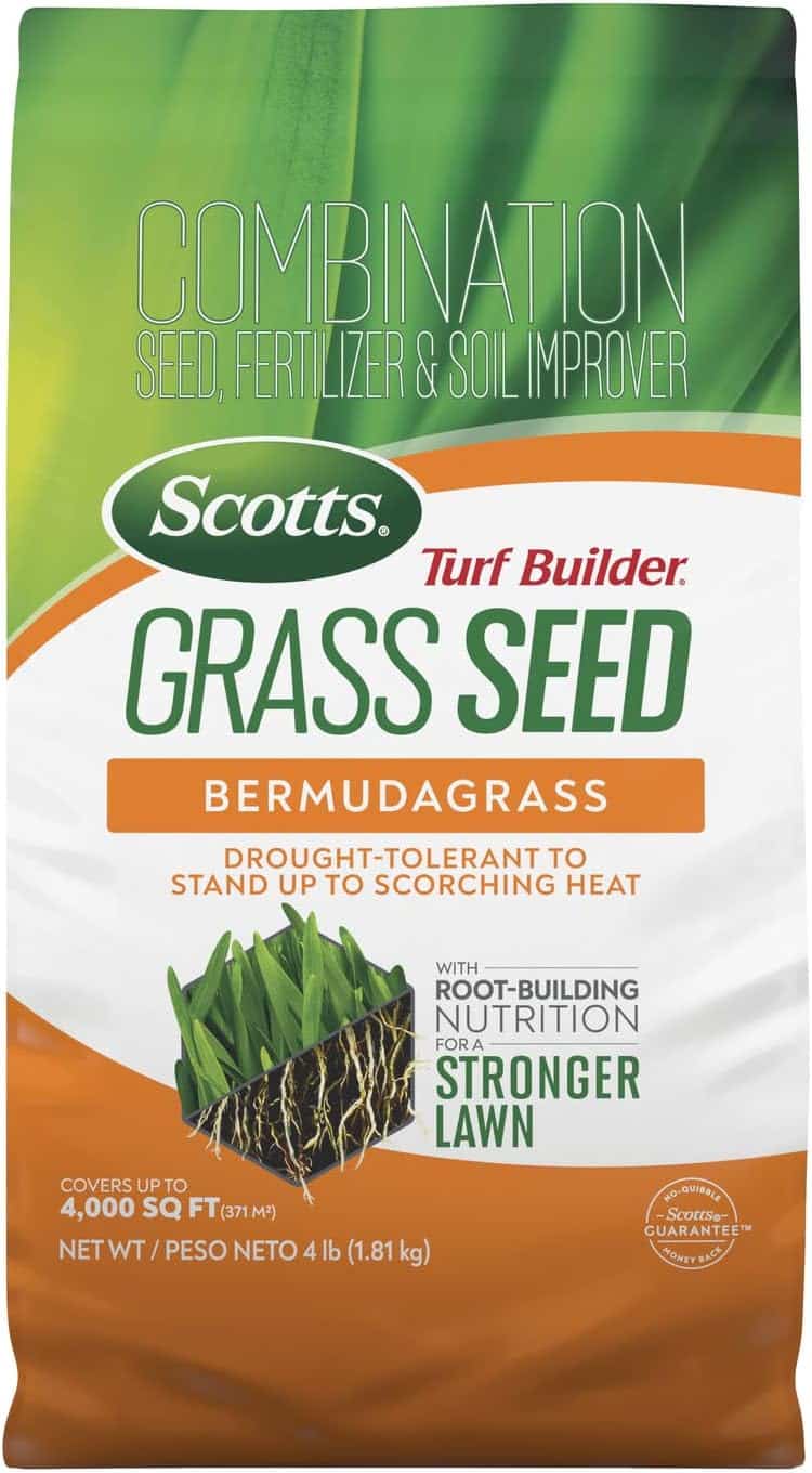 SCOTTS TURF BUILDER BERMUDAGRASS SEED 4 LB