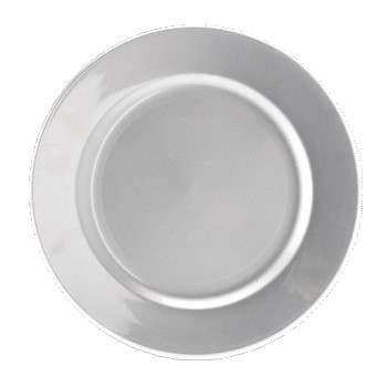 SILVER CHARGER PLATE 33X33CM CHOMIK