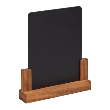 SMALL CHALKBOARD A4 TALA LACQUERED ACACIA
