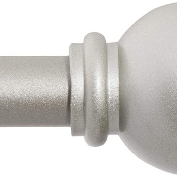 28-48" CURTAIN ROD CHELSEA BRUSHED NICKEL