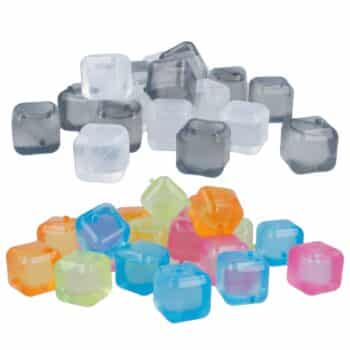 20PC FAUX DECORATIVE ICE CUBES