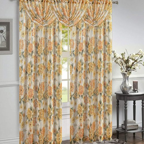CURTAIN GWEN YELLOW 84"