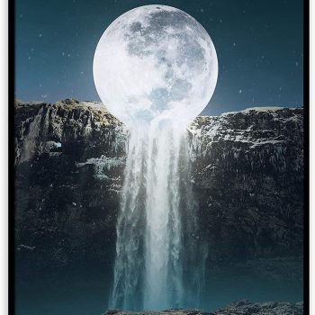 MOONFALL 50X70CM ARTBOX WALL ART
